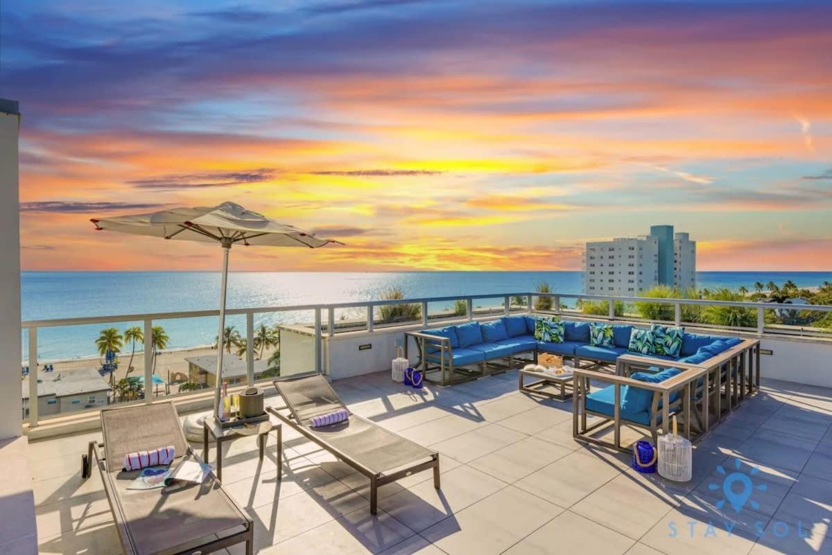 Near Beach - Rooftop Pool - Hot Tub - Broad-Walk Χόλιγουντ Εξωτερικό φωτογραφία